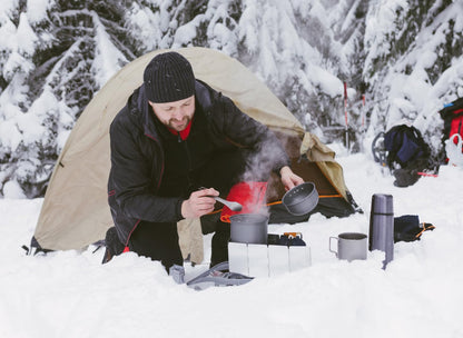 10-Panel Aluminum Stove Windscreen for Camping